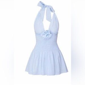 LoveShackFancy Halter Dress